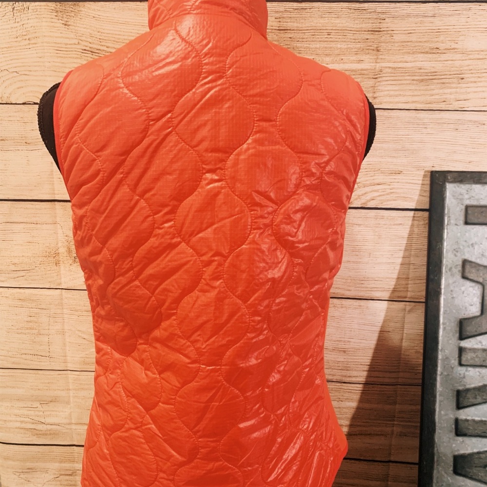 J Crew Orange Vest - Picture 2 of 2